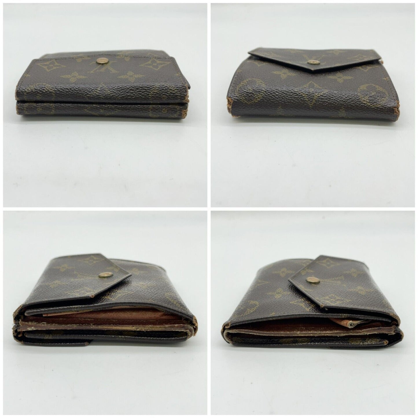 Original/Auth Louis Vuitton - Geldbörse Haken - Klassisch - Monogramm - M61660