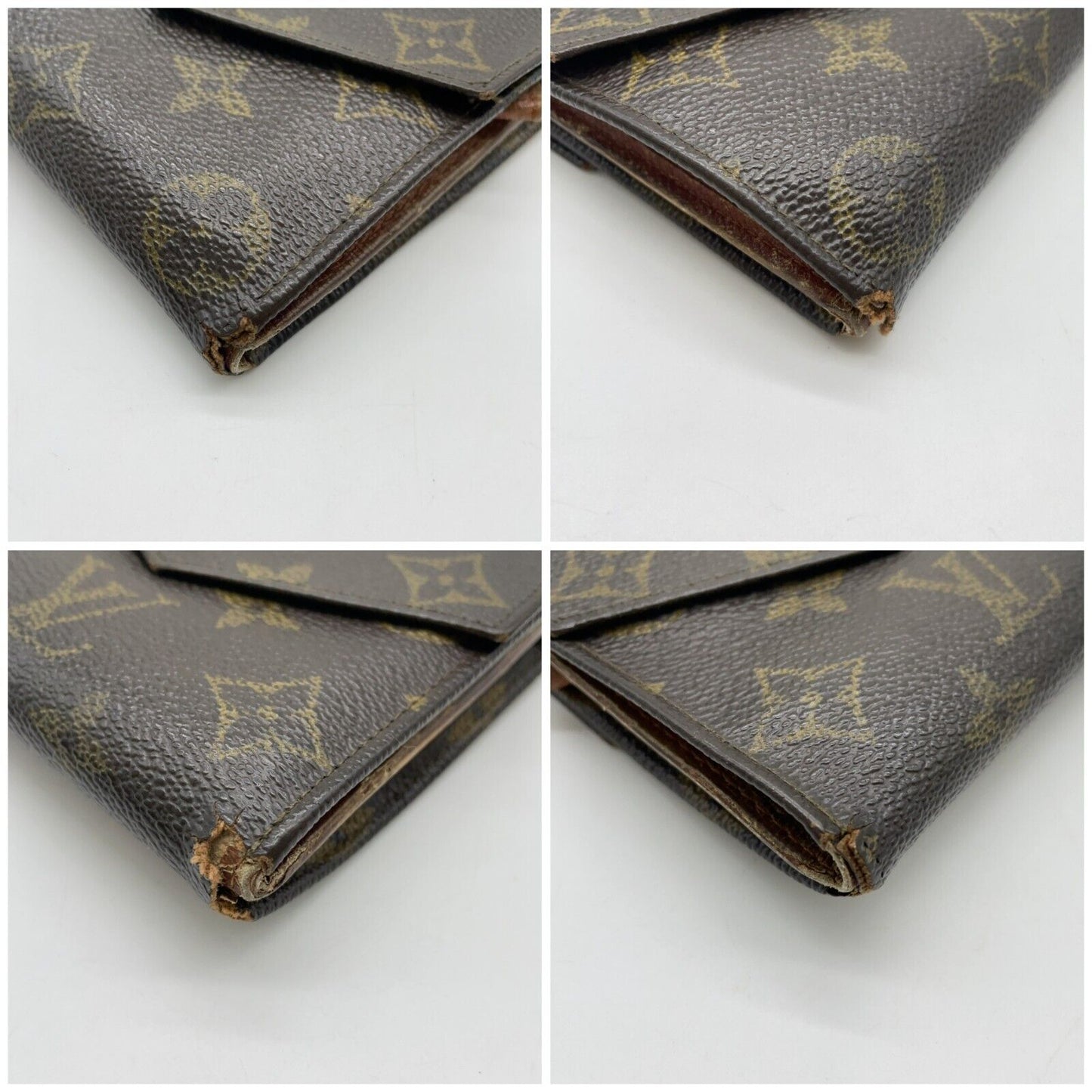 Original/Auth Louis Vuitton - Geldbörse Haken - Klassisch - Monogramm - M61660