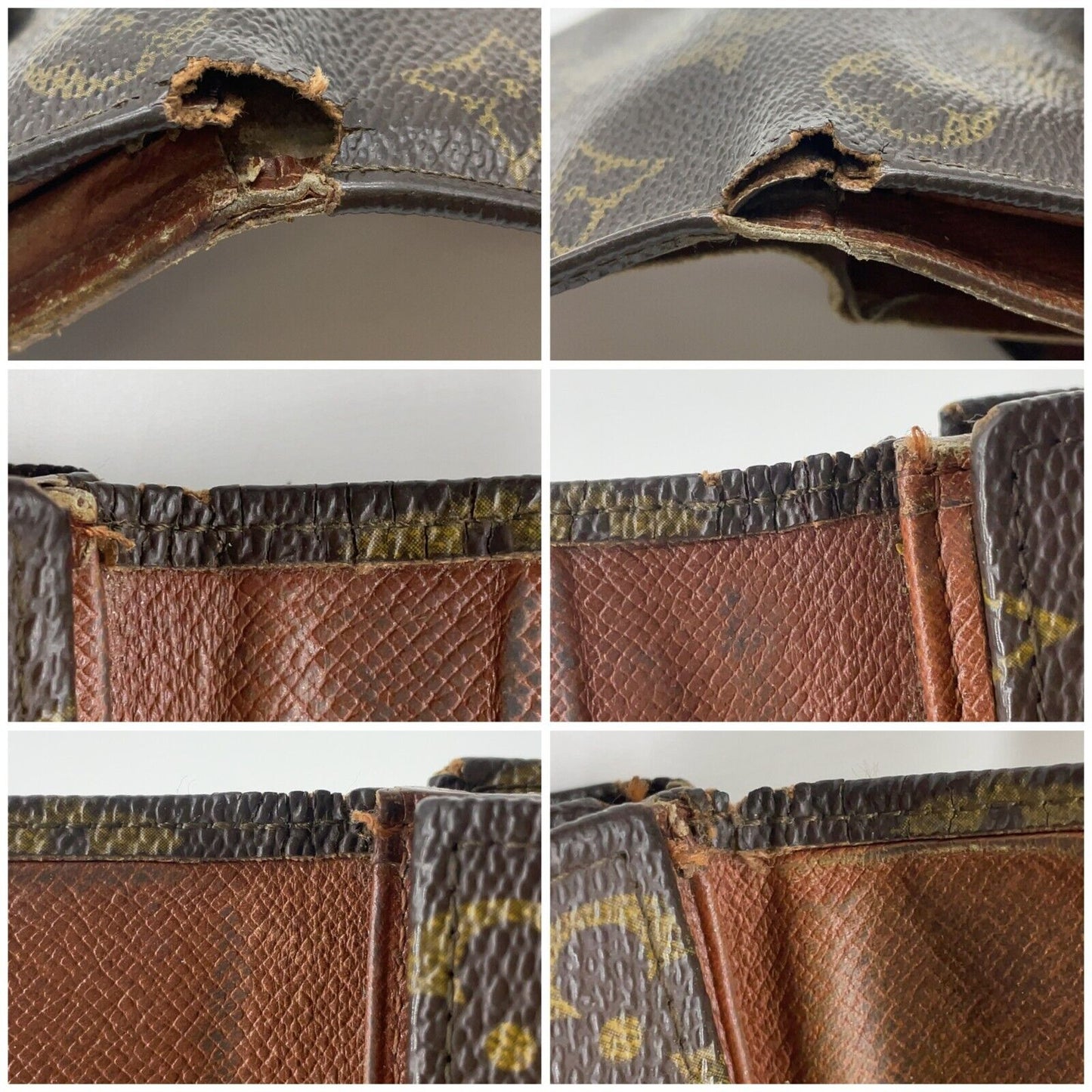 Original/Auth Louis Vuitton - Geldbörse Haken - Klassisch - Monogramm - M61660