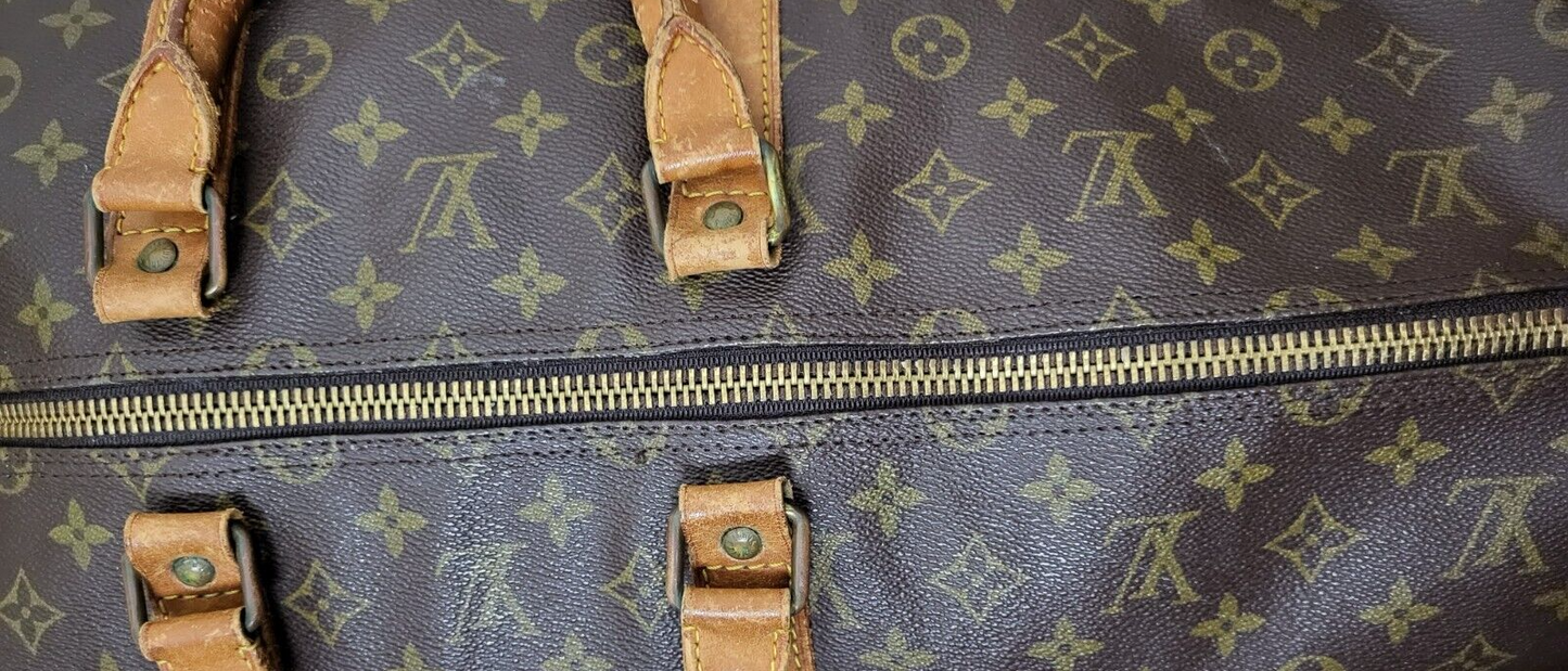 Original/Auth Louis Vuitton -  Monogramm Keepall 55 - Klassisch - Monogramm - M41424