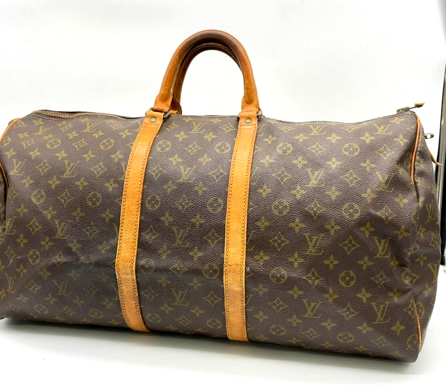 Original/Auth Louis Vuitton -  Monogramm Keepall 55 - Klassisch - Monogramm - M41424