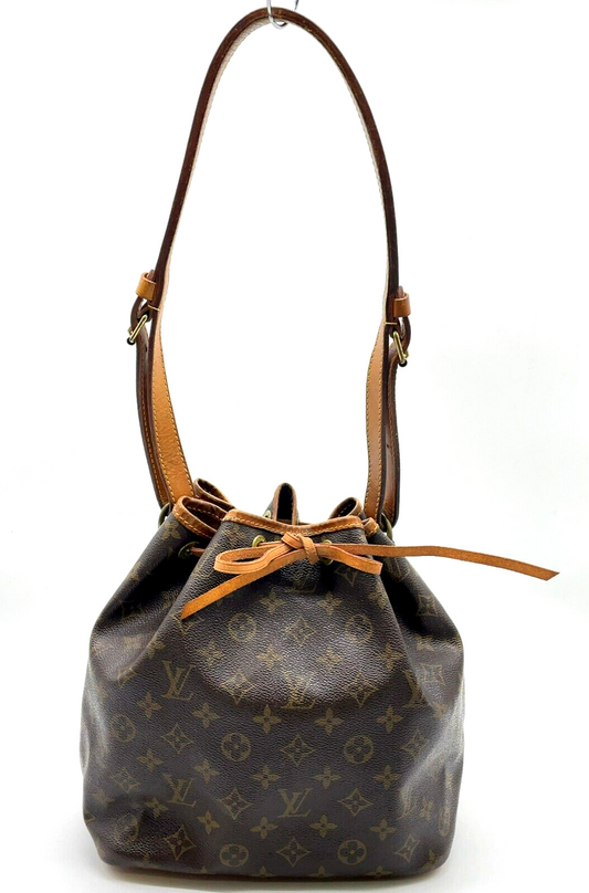 Original/Auth Louis Vuitton - Petit Noe Tasche - Klassisch - Monogramm