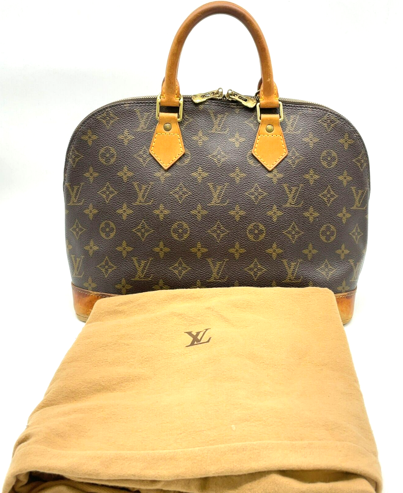 Original/Auth Louis Vuitton - Alma PM Tasche - Klassisch - Monogramm - Dustbag