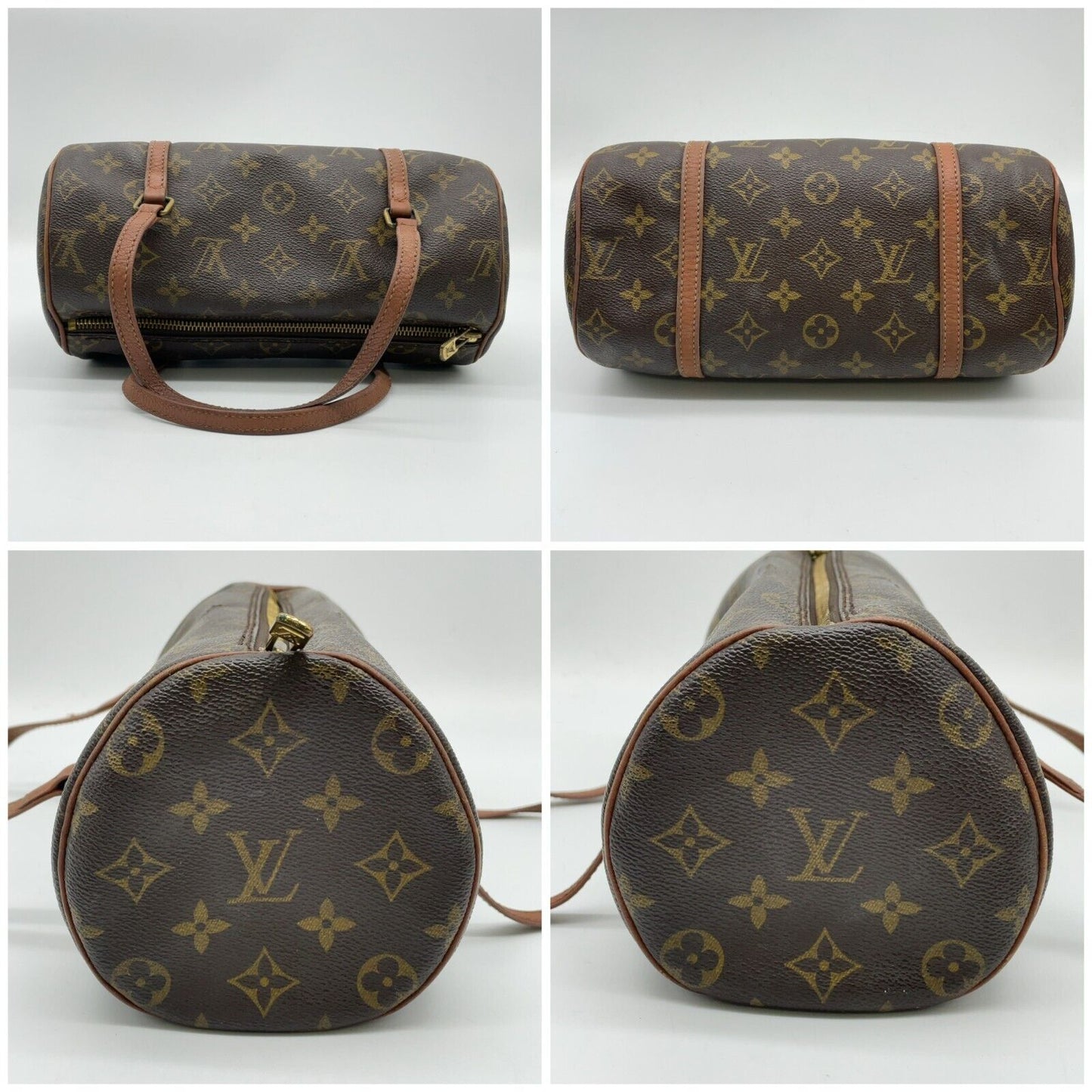 Original/Auth Louis Vuitton - Papillon 26 Handtasche - Klassisch - Monogramm - M51366