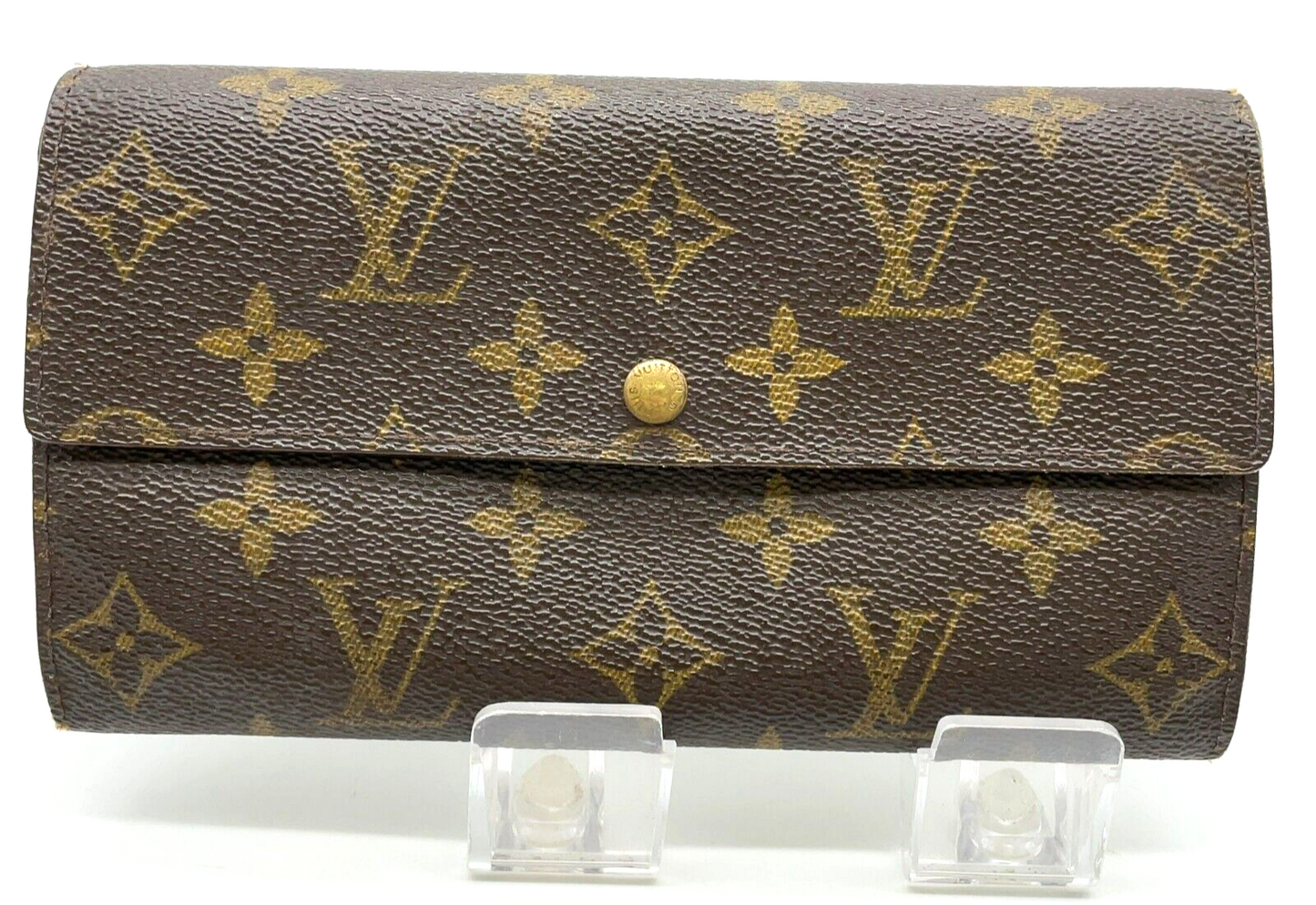 Original/Auth Louis Vuitton - Geldbörse / Pochette Wallet 2- Klassisch - Monogramm