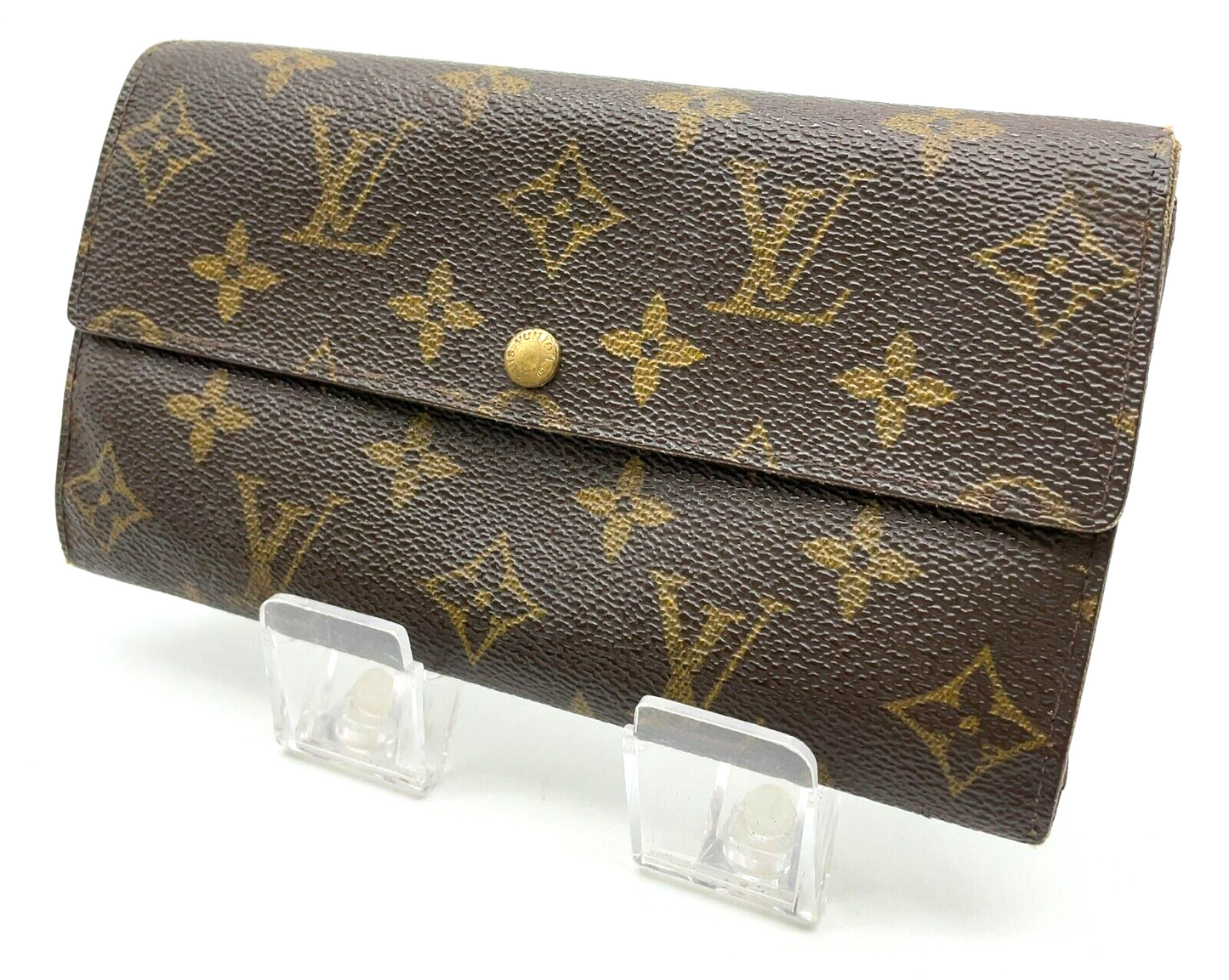 Original/Auth Louis Vuitton - Geldbörse / Pochette Wallet 2- Klassisch - Monogramm