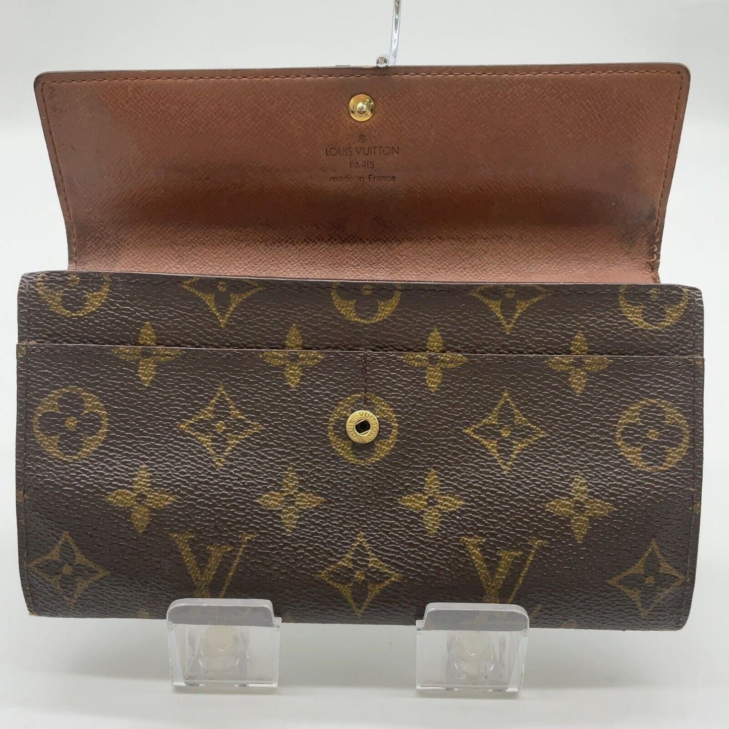 Original/Auth Louis Vuitton - Geldbörse / Pochette Wallet 2- Klassisch - Monogramm