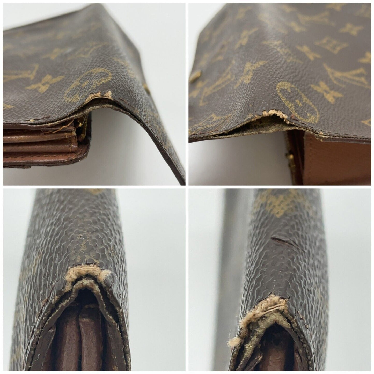 Original/Auth Louis Vuitton - Geldbörse / Pochette Wallet 2- Klassisch - Monogramm