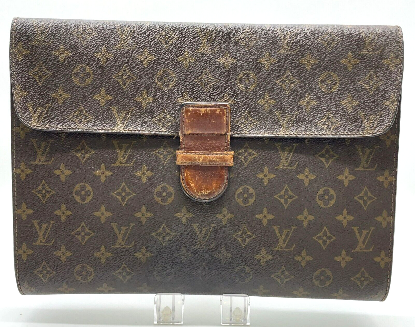 Original/Auth Louis Vuitton - Porte Ministre Dokumententasche - Klassisch - Monogramm - M53445