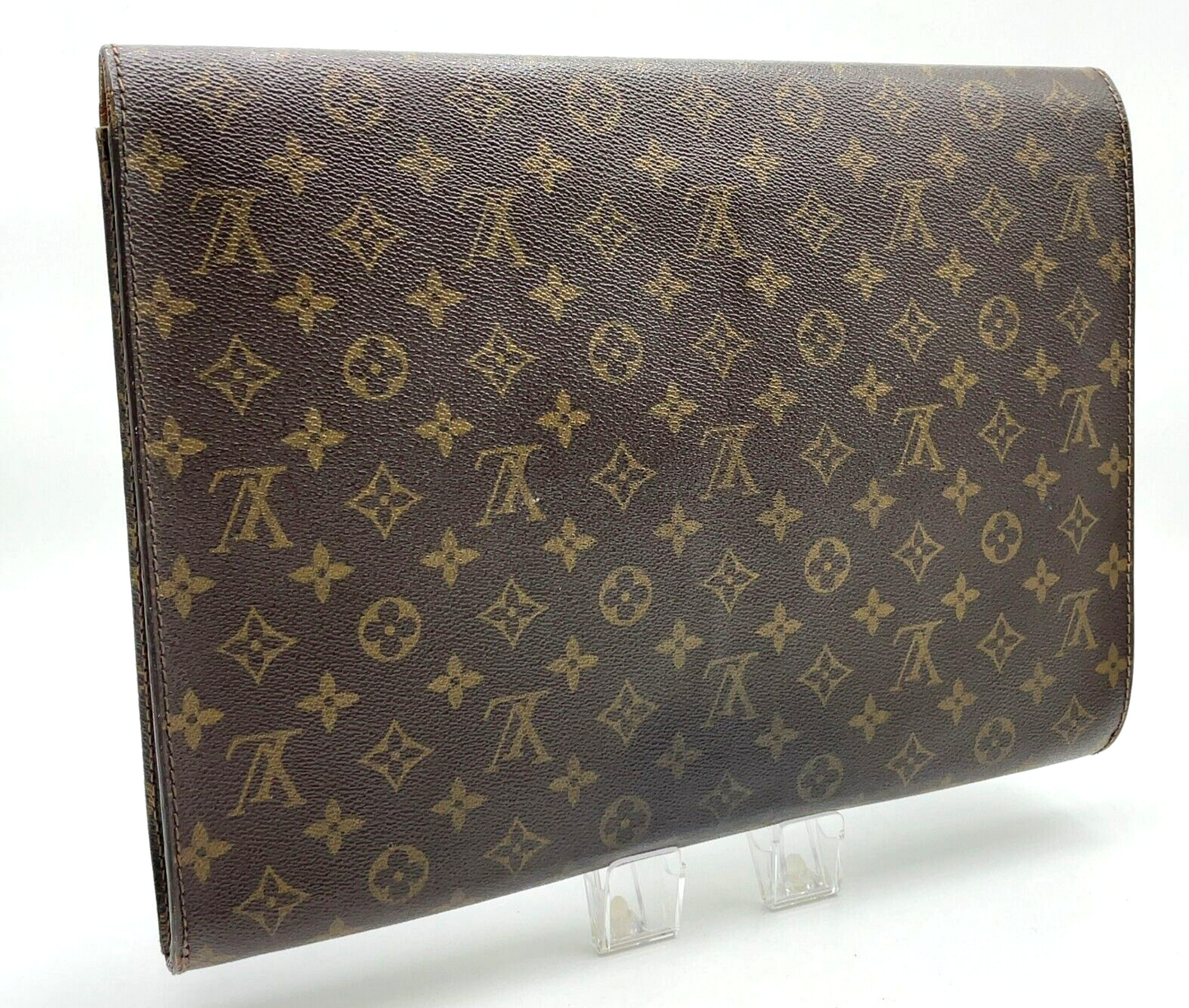 Original/Auth Louis Vuitton - Porte Ministre Dokumententasche - Klassisch - Monogramm - M53445