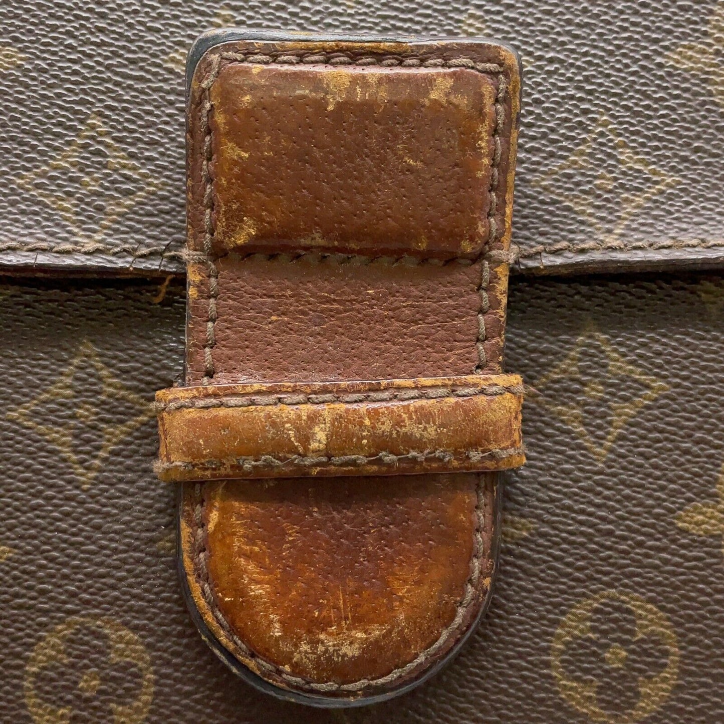 Original/Auth Louis Vuitton - Porte Ministre Dokumententasche - Klassisch - Monogramm - M53445