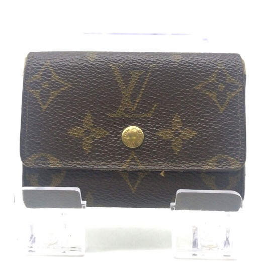 Original/Auth Louis Vuitton - Geldbörse Plat Coin Purse - Klassisch - Monogramm - M61930