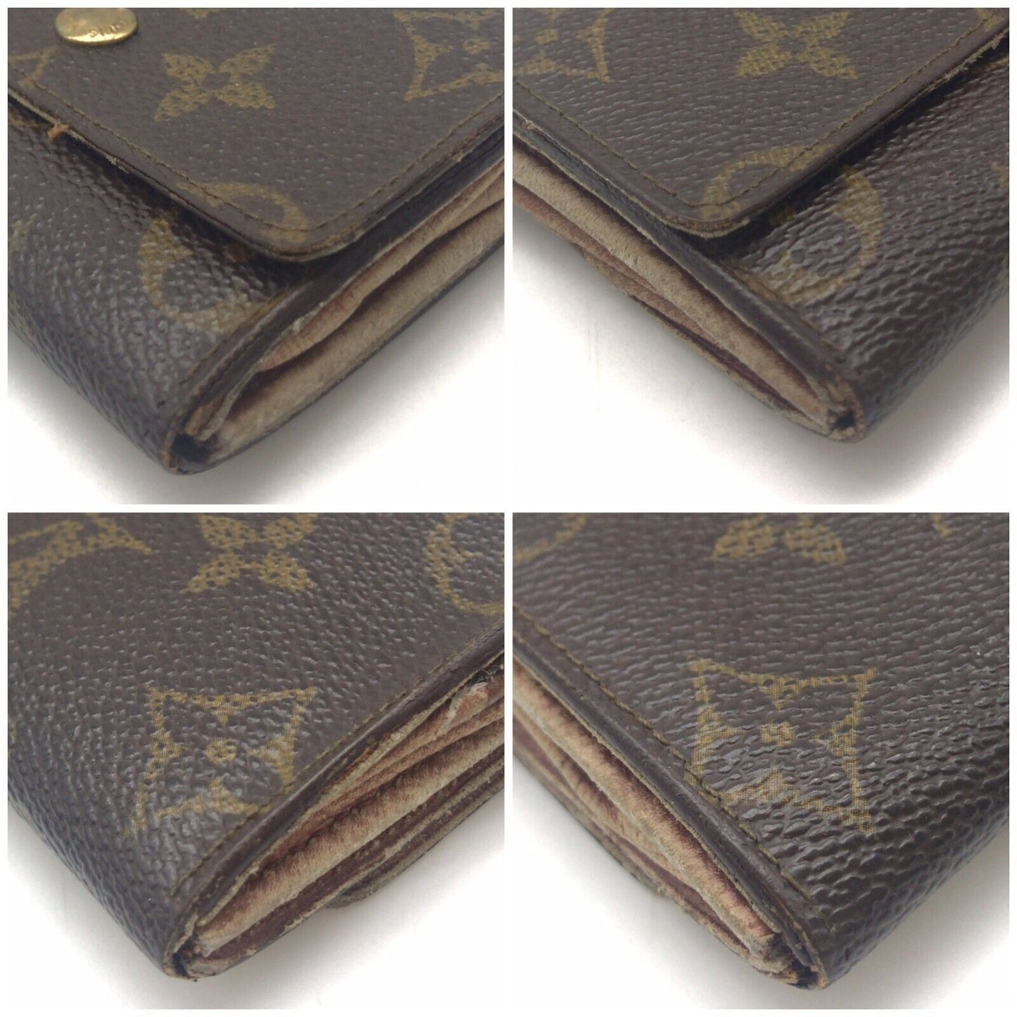 Original/Auth Louis Vuitton - Geldbörse Plat Coin Purse - Klassisch - Monogramm - M61930