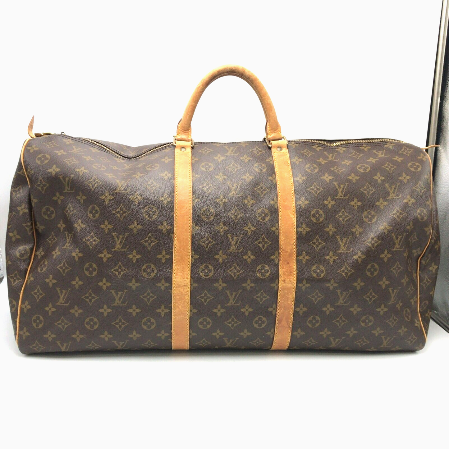 Original/Auth Louis Vuitton -  Monogramm Keepall 60 - Klassisch - Monogramm - M41422