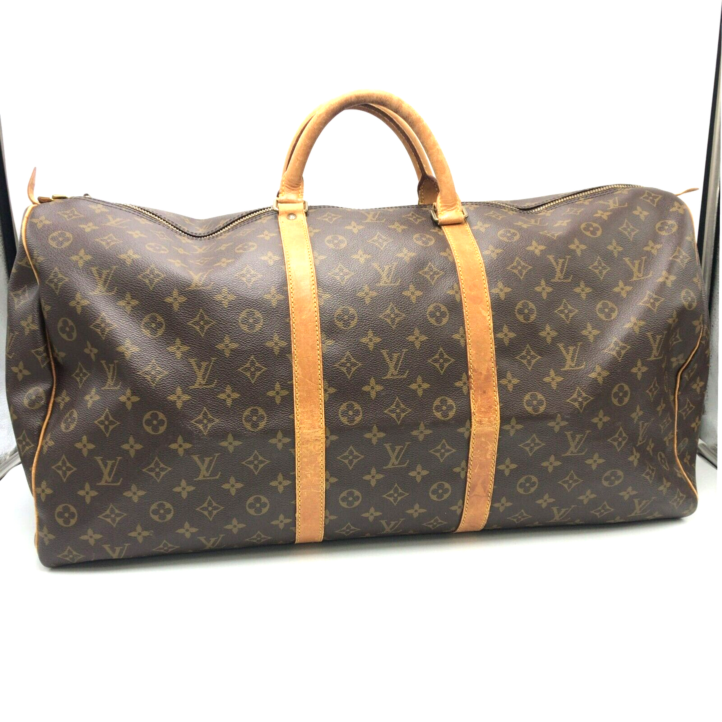 Original/Auth Louis Vuitton -  Monogramm Keepall 60 - Klassisch - Monogramm - M41422