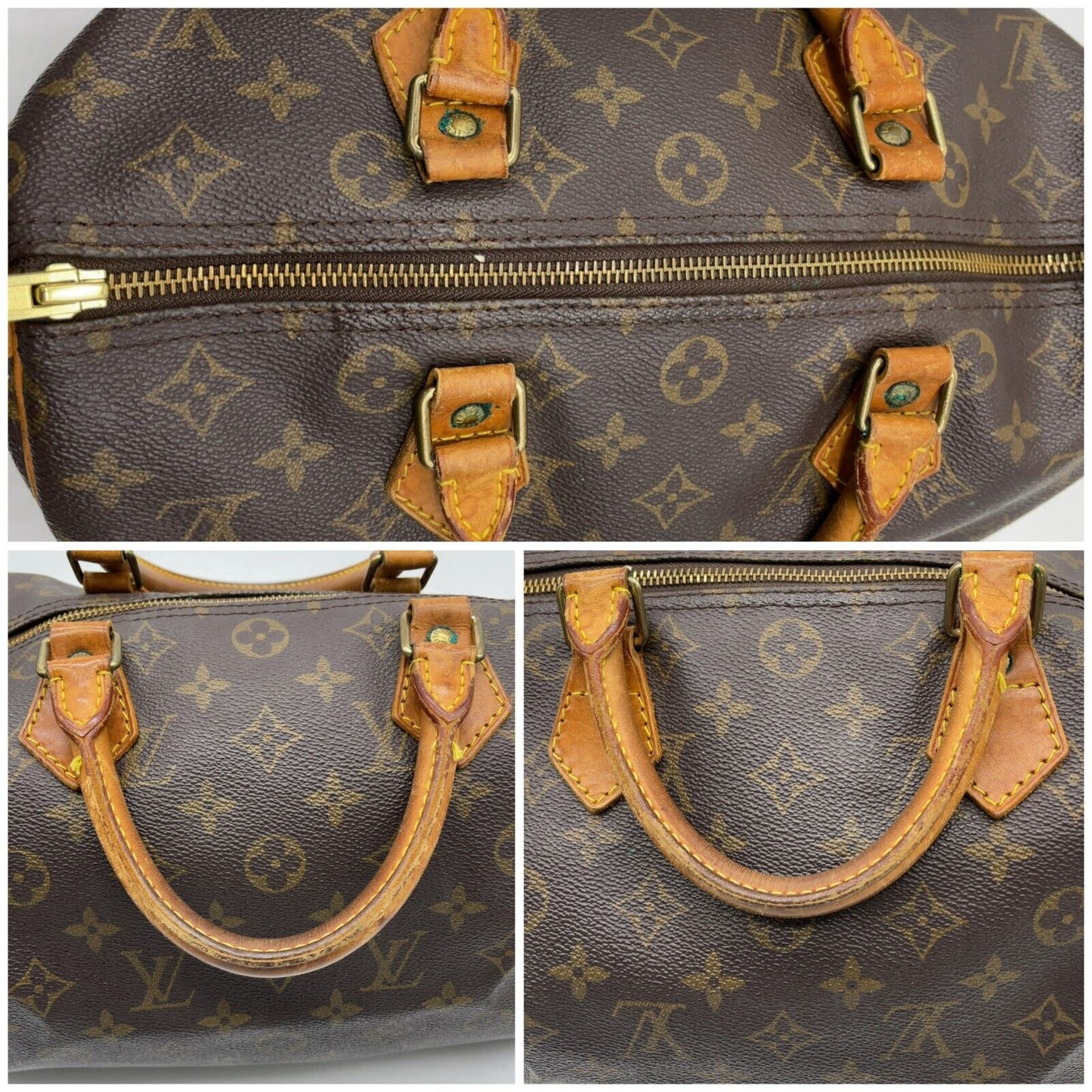 Original/Auth Louis Vuitton - Speedy 30 Handtasche - Klassisch - Monogramm - M41526