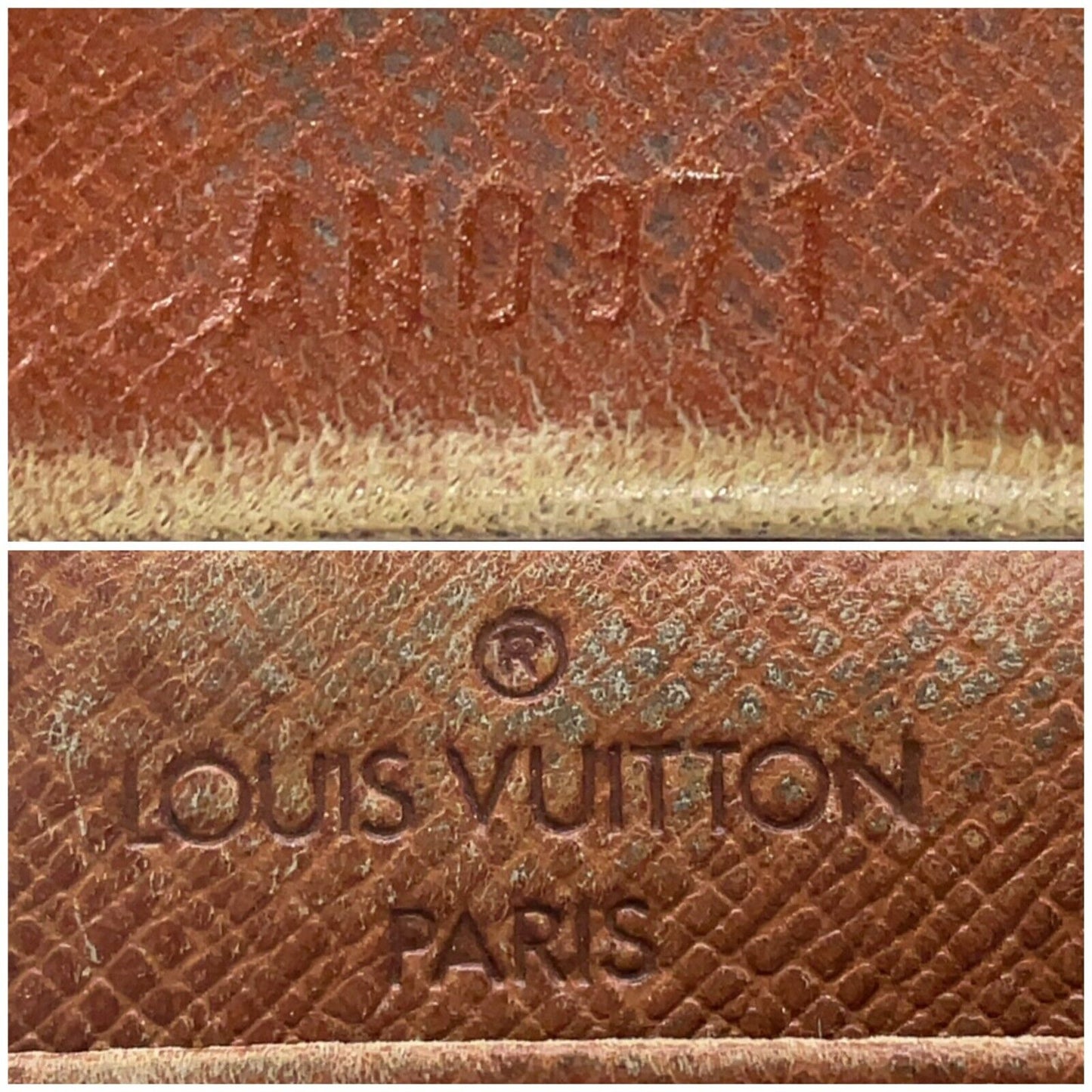 Original/Auth Louis Vuitton - Geldbörse Münzen Guse - Klassisch - Monogramm - M61970