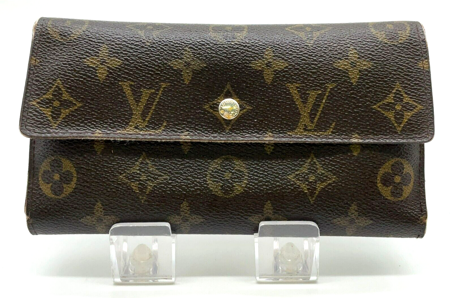 Original/Auth Louis Vuitton - Geldbörse / International Wallet - Klassisch - Monogramm