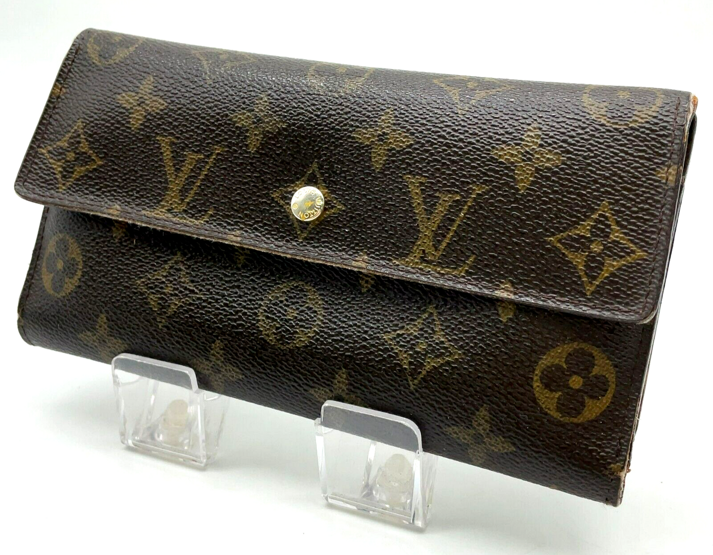 Original/Auth Louis Vuitton - Geldbörse / International Wallet - Klassisch - Monogramm