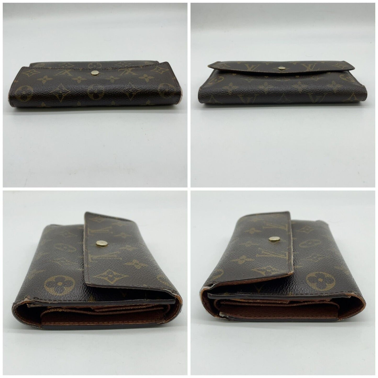 Original/Auth Louis Vuitton - Geldbörse / International Wallet - Klassisch - Monogramm