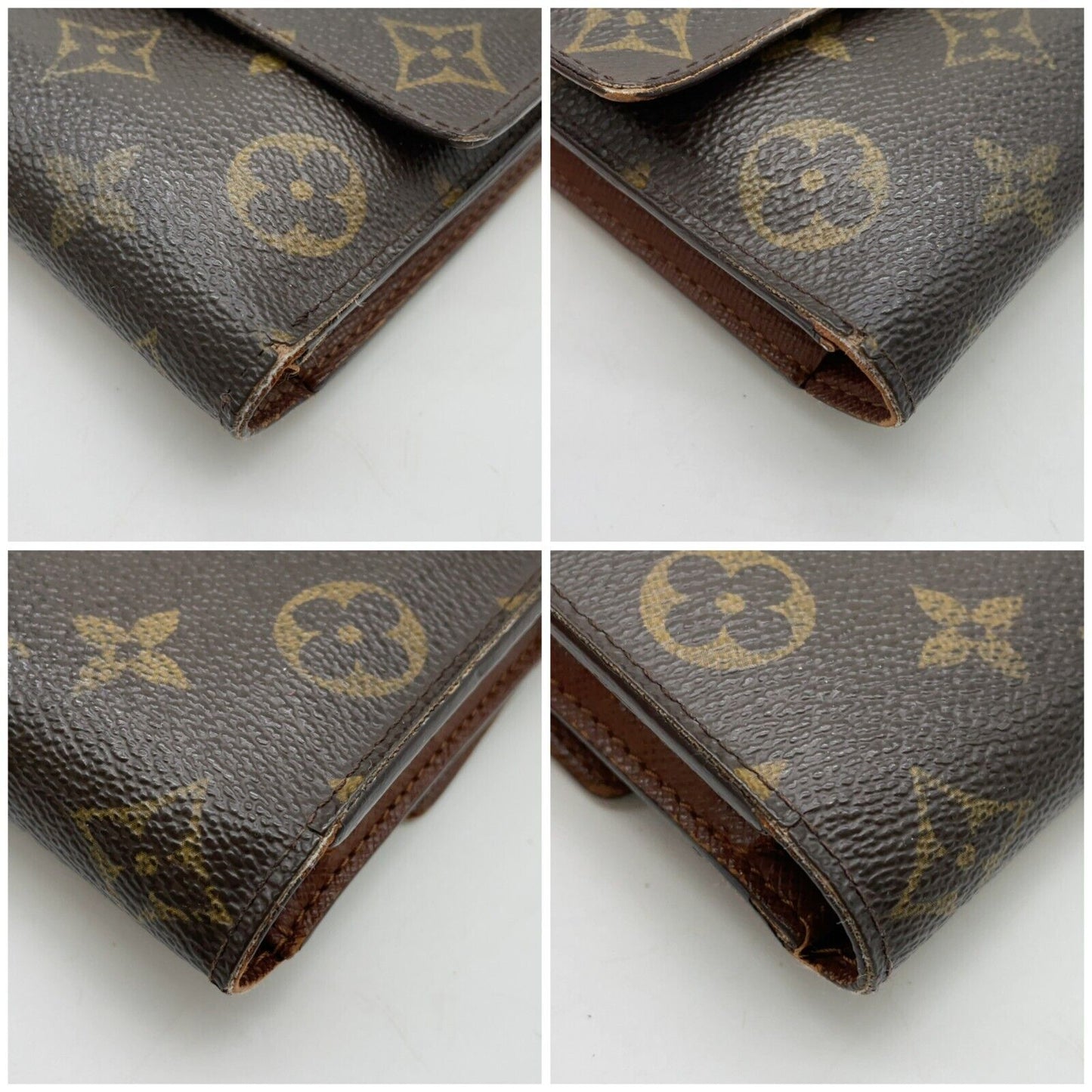 Original/Auth Louis Vuitton - Geldbörse / International Wallet - Klassisch - Monogramm