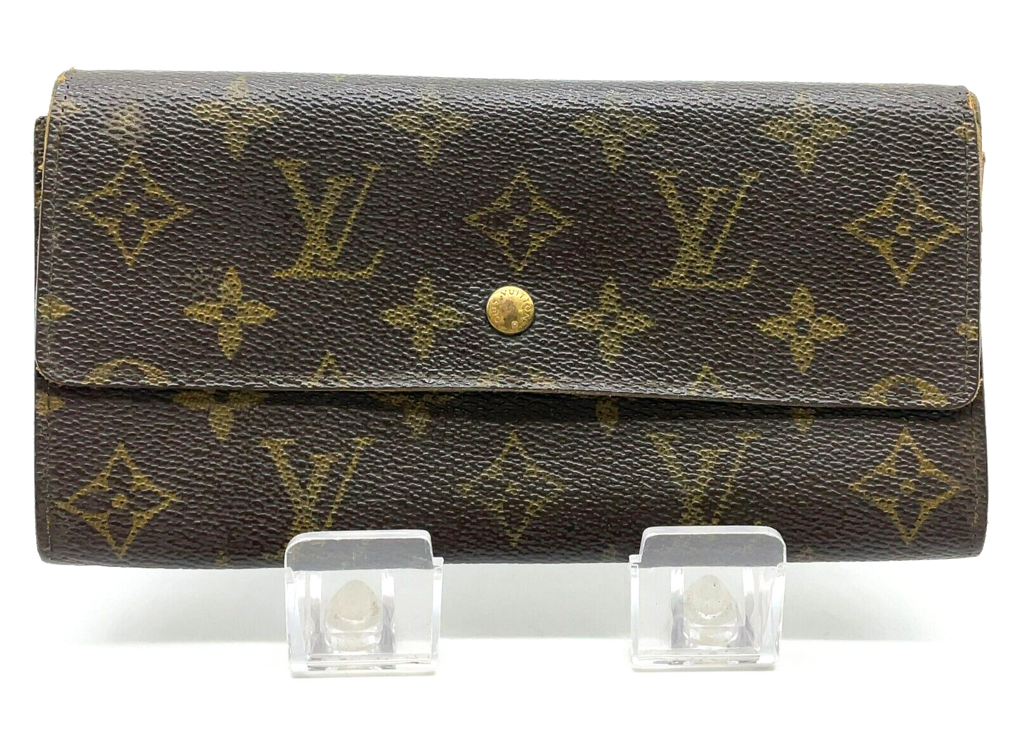 Original/Auth Louis Vuitton - Geldbörse / Pochette Wallet - Klassisch - Monogramm