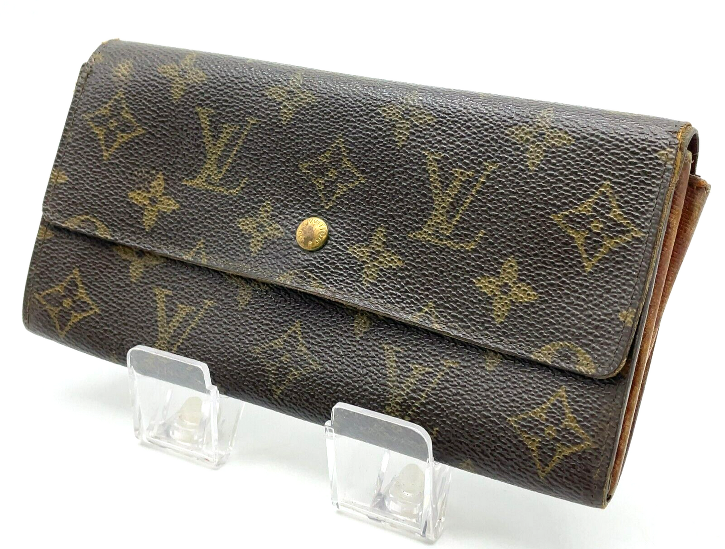 Original/Auth Louis Vuitton - Geldbörse / Pochette Wallet - Klassisch - Monogramm