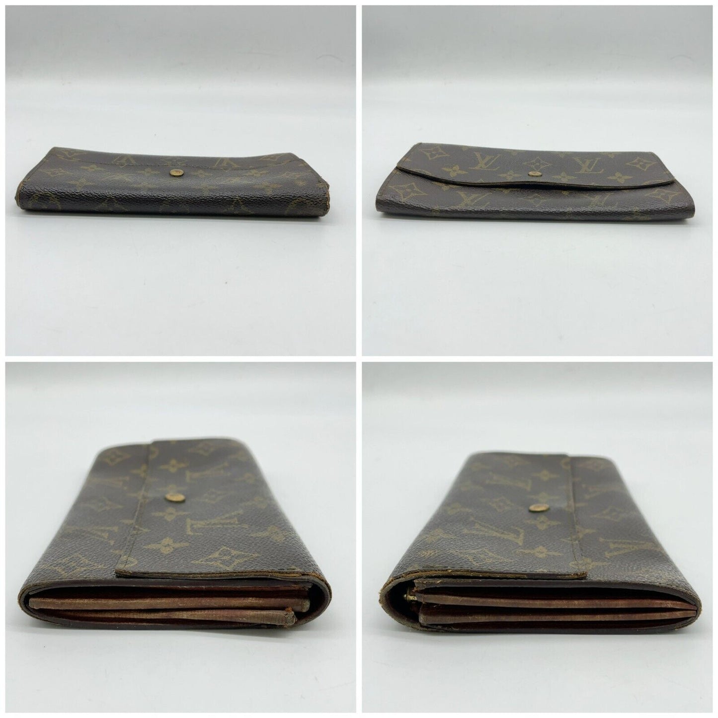 Original/Auth Louis Vuitton - Geldbörse / Pochette Wallet - Klassisch - Monogramm