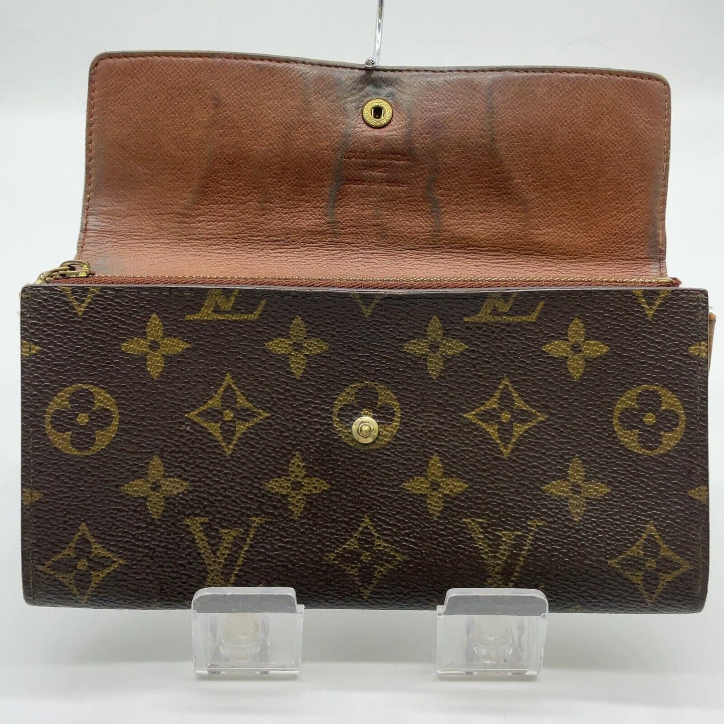 Original/Auth Louis Vuitton - Geldbörse / Pochette Wallet - Klassisch - Monogramm