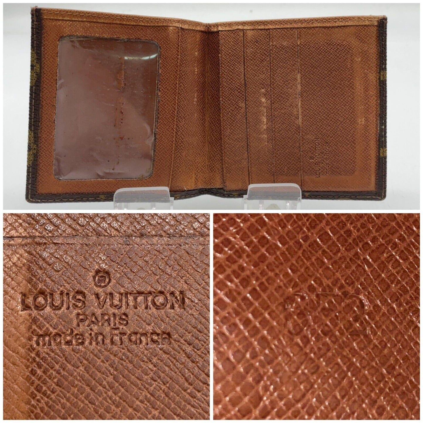 Original/Auth Louis Vuitton - Kartenetui / Porte Billets - Klassisch - Monogramm