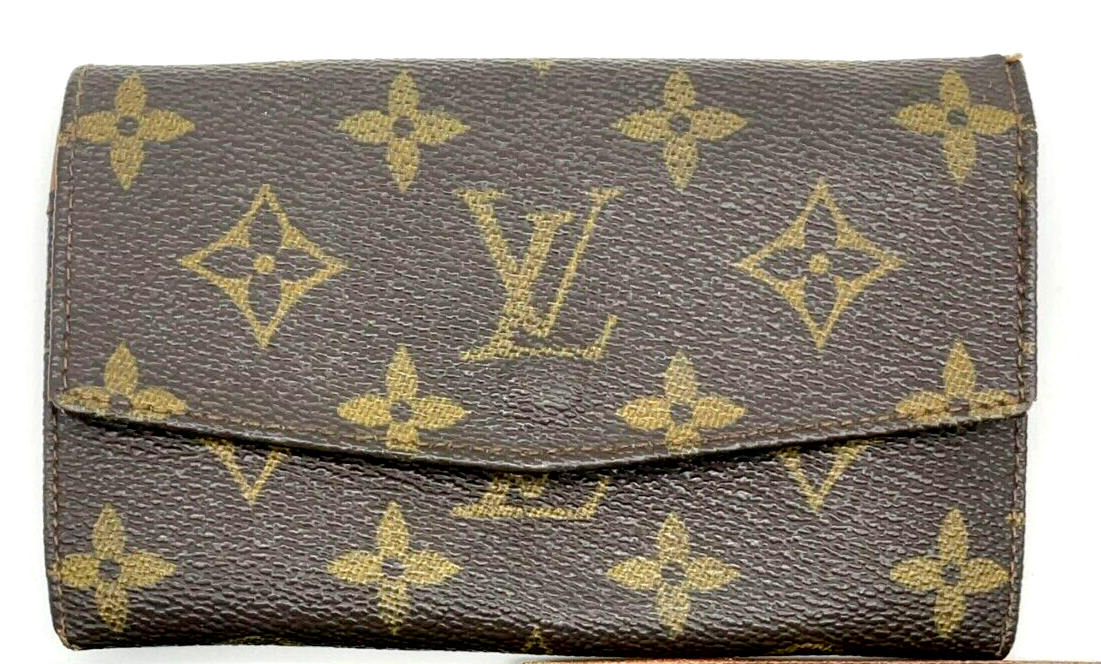 Original/Auth Louis Vuitton - Geldbörse / Sarah Flap Porto - Klassisch - Monogramm